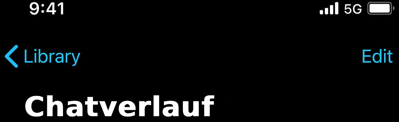 iPhone UI Statusleiste