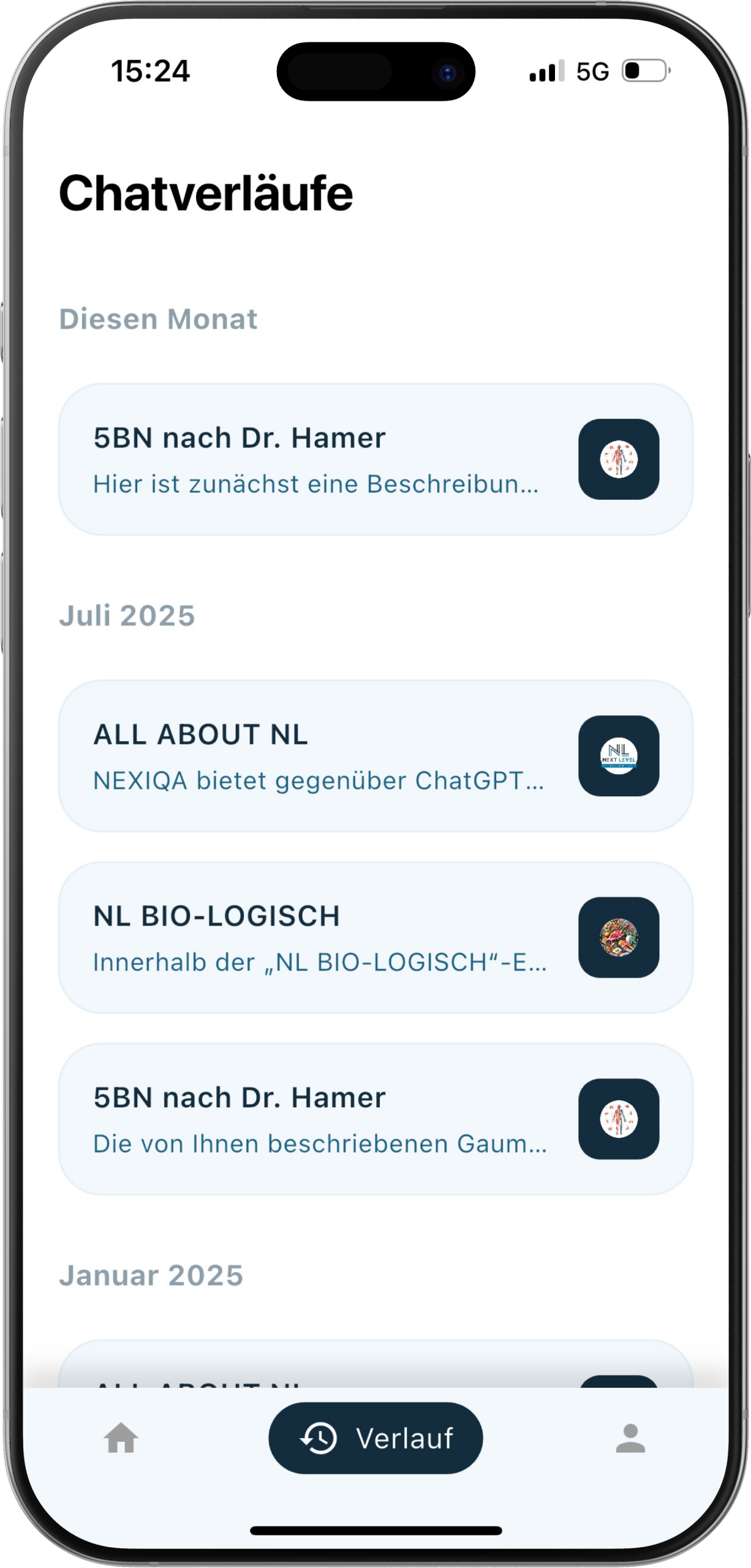 iPhone Display seitlich