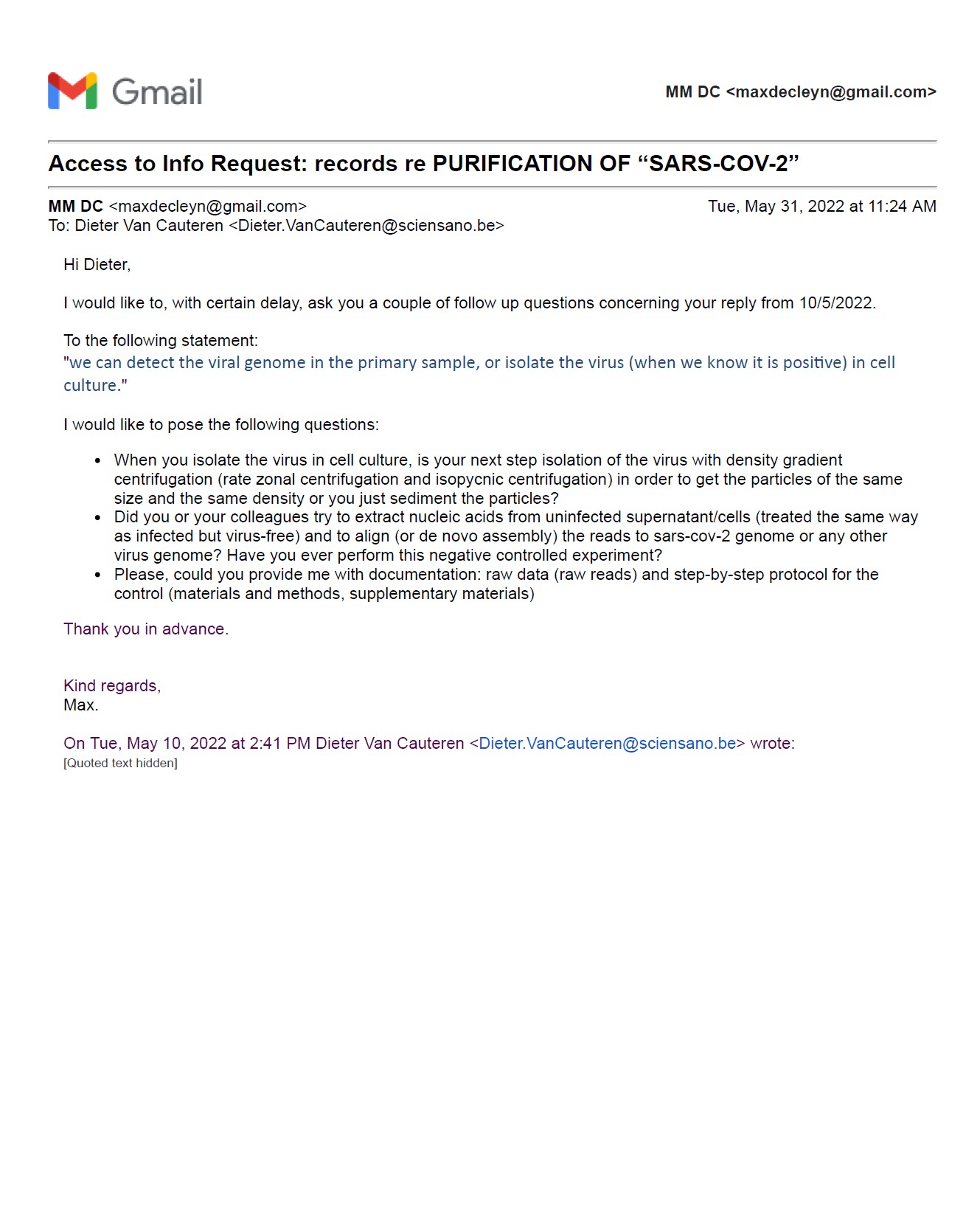 Sciensano FOIA-Antwort (5)